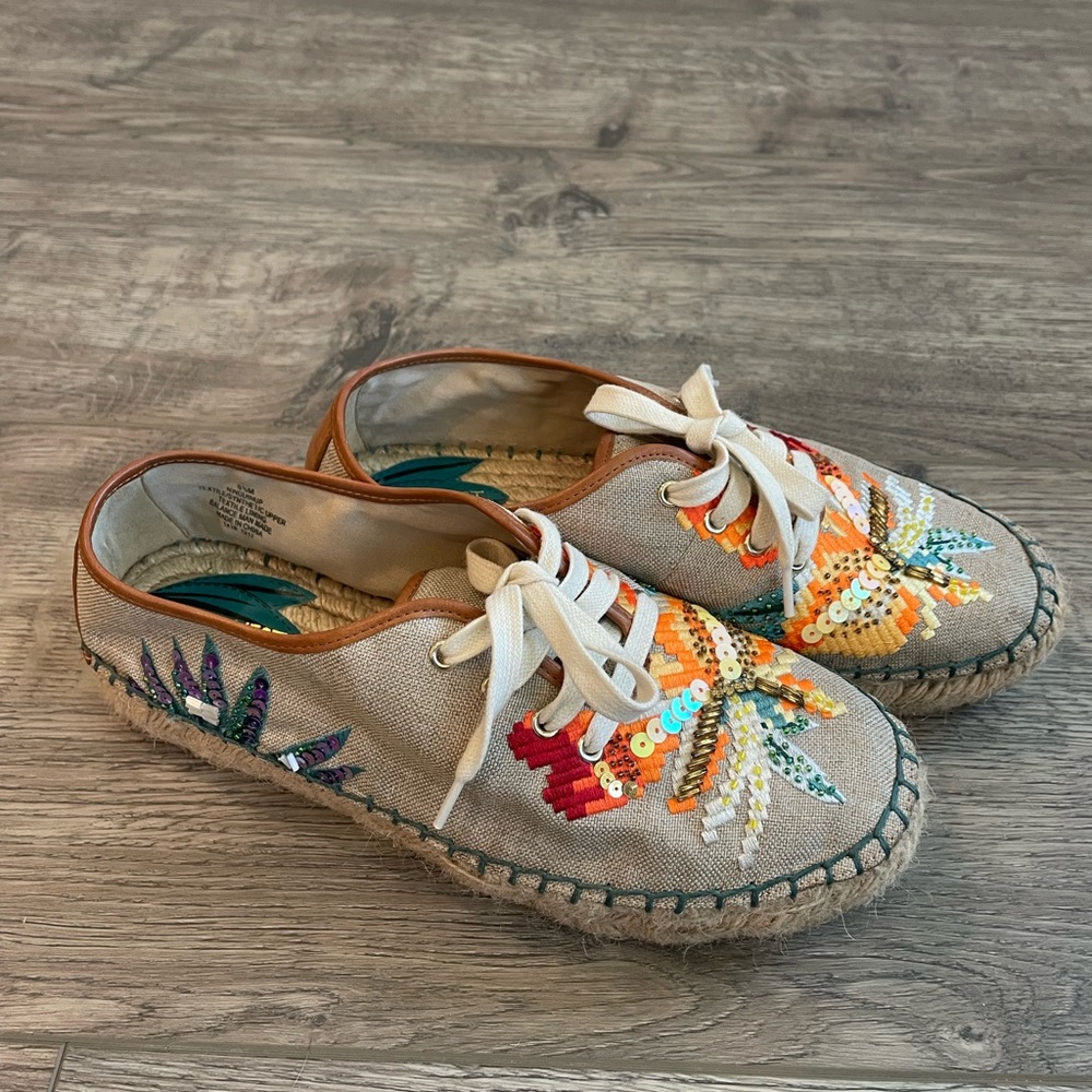 Nine West espadrilles.